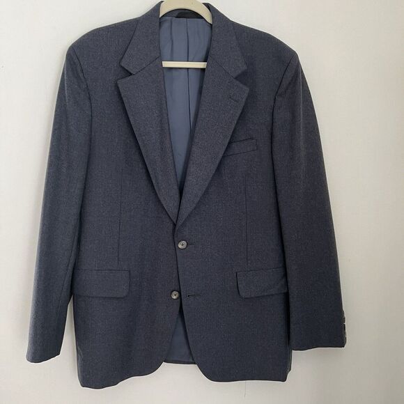 Allen Solly Men's Wool Sport Jacket Blazer Navy 44, Made In England - Picture 2 of 9